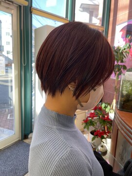 エイムコーゾー美容室(AiM KOZO) 短すぎないショートヘア/Ju