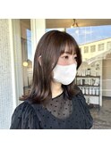 【hair&healing  Luonto】外ハネミディアム