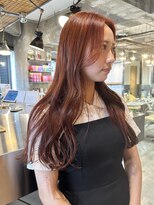 キーン 立川店(keen)&nbsp;【keen田中】ブリーチなしオレンジベージュ