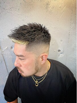 メンズ ラピス(Men's Lapis) ポイントメッシュtheフェード