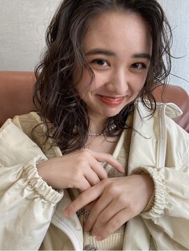 ニール 名古屋 伏見 丸の内(NEELU) 【Neelu__rie】ゆるふわパーマ