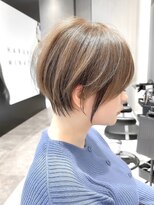 ハルキミナト ジャパン ヨコハマ(HARUKI MINATO japan YOKOHAMA)&nbsp;大人可愛いマッシュショート20代30代40代50代