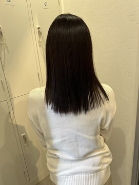 トレ(tre.) ioLu話題爆発中 シルキーストレート【甲子園口/髪質改善】