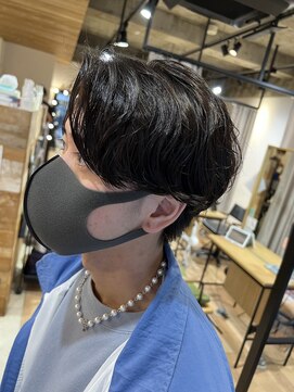 サニー(SUNNY) 韓国風センターパートマッシュ