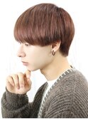 ツーブロックナチュラルマッシュ韓国ヘアメンズマッシュ
