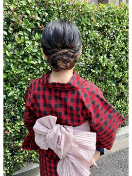 ファンヘアメイク(Fun hair make) 浴衣ヘアセット