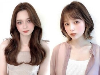 ジュネス 銀座(JYUNESU)の写真/【カット+カラー 5,500円】髪の流れを把握し、骨格や顔の形を見極めたカットをご提供。【銀座駅3分】