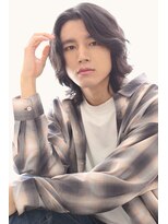 ヘアリゾート バレンタイン(hair+resort valentine)&nbsp;20代30代40代/モテる黒髪/メンズロングウルフ