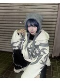 ネイビーブルージェンダーレスウルフ
