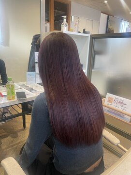 プラス ファースト ヘア(Plus 1st) レッドブラウン