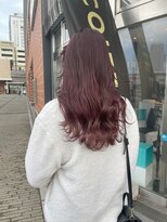 コワファースト 大分(COIFF1RST) ピンクブラウンカラー