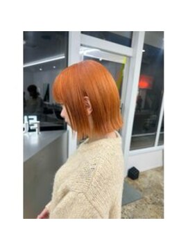 エッジ ヘア メイク(edge hair +make) カラー/ブリーチ/ダブルカラー/リタッチ/韓国/ハイトーン/流山