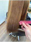 髪質改善ストレート｜葛西白髪ぼかしハイライト｜葛西縮毛矯正