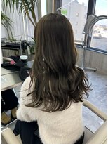 エヴァン(HEVIN) ブリーチなしダブルカラー オリーブベージュ