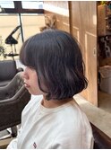 【山本智文】ニュアンスパーマボブ
