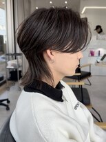 ジーナ 天神(Zina)&nbsp;センターパートウルフ/ニュアンスパーマ