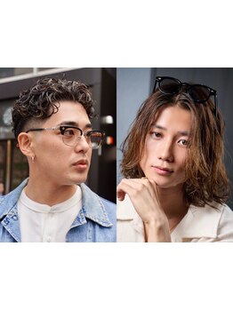 街行く視線を、さりげなく奪う。計算しつくされた、カットと動きのあるメンズパーマ[メンズパーマ/恵比寿]