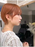 エンドカラー/クラゲヘアー/マレットヘア/前髪カット/顔まわり