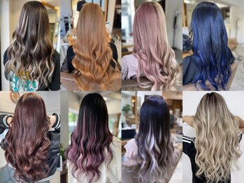 スタジオフツーロ バイ ビーヘアー(STUDIO FUTURO by BEhair)の写真/インナーカラー大人気!イルミナカラーなどの豊富な薬剤で高発色カラーを実現!プルエクステとの相性◎