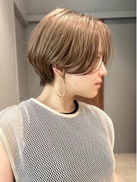 サン 白金台(SUN) 透明感カラーの大人ハンサムショート白金目黒