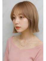 サードバイローラン(THiRD by ROULAND)&nbsp;【THiRD】オリーブグレークラゲヘアーココアベージュ