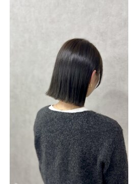 外ハネボブ×オリーブグレージュ【渡辺俊弥】梅田