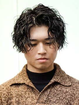 スペインカール/プードルパーマ/メンズパーマ/ニュアンスパーマ