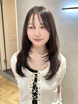 ジルバイジアン(JILL by GIEN) シャギーレイヤー/立体感レイヤー/樋口美咲