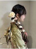 成人式ヘア卒業式ヘアあみおろし
