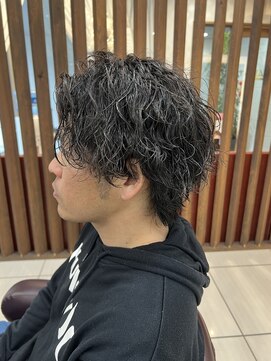 クオリス 上福岡店(QUALIS) 春メンズパーママッシュウルフ×サーフカール