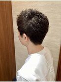 アップバングショート