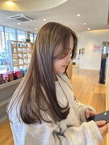 サラ 山口店(SARA)&nbsp;柔らかベージュ×王道レイヤー
