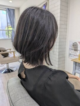 ガーデン バイ イル(GARDEN by illu Co.Ltd) 大人のブルーブラック×抜け感のあるくびれミディ◇