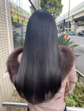 エイト 横浜店(EIGHT) 【透明感ブラウン×TOKIOトリートメント】横浜/カラー/髪質改善