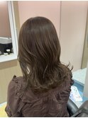 透明感×柔らかヘーゼルベージュ◎