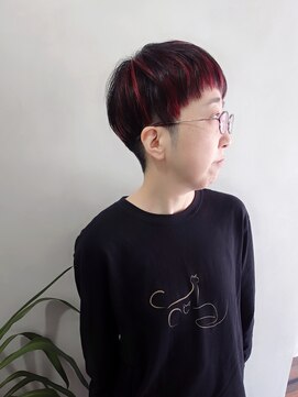 ラトリエコンタン(L´atelier Content) 30代40代50代おすすめ コンパクトマッシュショート×刈り上げ