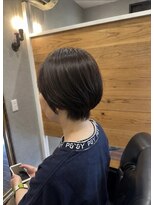 リーク(LEEK)&nbsp;ショートボブ◎白髪ぼかし