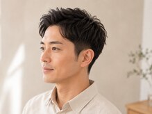 清潔感のあるメンズカットもおまかせ。