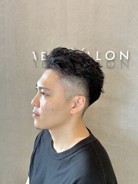 ジールサロン 学園の森店(ZEALSALON) 無造作ショート/オールバック/フェード