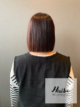 レザボアハイブ(reservoir Haibe) 30代40代ボブ（白髪ぼかし）