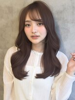 アグ ヘアー スラップ 川崎店(Agu hair Slups)&nbsp;韓国風レイヤー/ラベンダーグレージュ