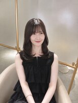 ミヨン 京橋店(miyon)&nbsp;韓国レイヤーカット×暗髪カラー×髪質改善