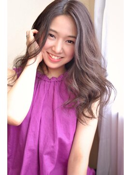 ヘアメイク アージュ 二日市店(HAIR MAKE age) 甘めロング&ピンクベージュ 30代/40代/50代