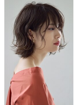 アトリエ フェム(atelier.fem) atelier.fem　ブラウンベージュミディ