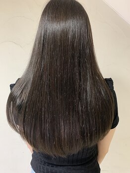 オーク 久留米店(OAK)の写真/【ダメージレス縮毛矯正】◎自然に馴染むストレートの手触りをぜひご実感ください♪