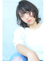 ヘアーアンドビューティストーリア 蒲田店(hair beauty STORIA)&nbsp;【STORIA蒲田店】春ボブ　くびれエアリー