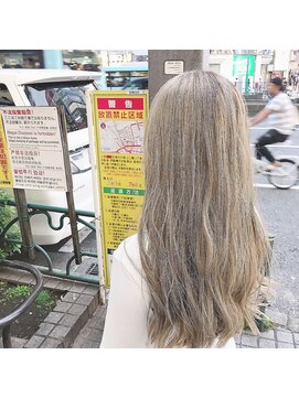 ヘアサロンエム 渋谷店(HAIR SALON M) 外ハネボブ/アッシユブラウン/ネオウルフ/デザインカラー