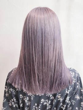 アルバム 銀座(ALBUM GINZA) ラベンダーグレー_セシルカットココアブラウン_ba297982