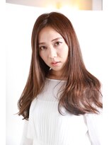 ヘアー ソムリエサロン ベルラ(Hair sommelier salon Bella) ～Ｂｅｌｌａ～大人可愛い×ゆるストレートロング