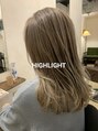 イデー ヘアサロン(idee Hair Salon) ハイライトお洒落柔らかデザインカラー*